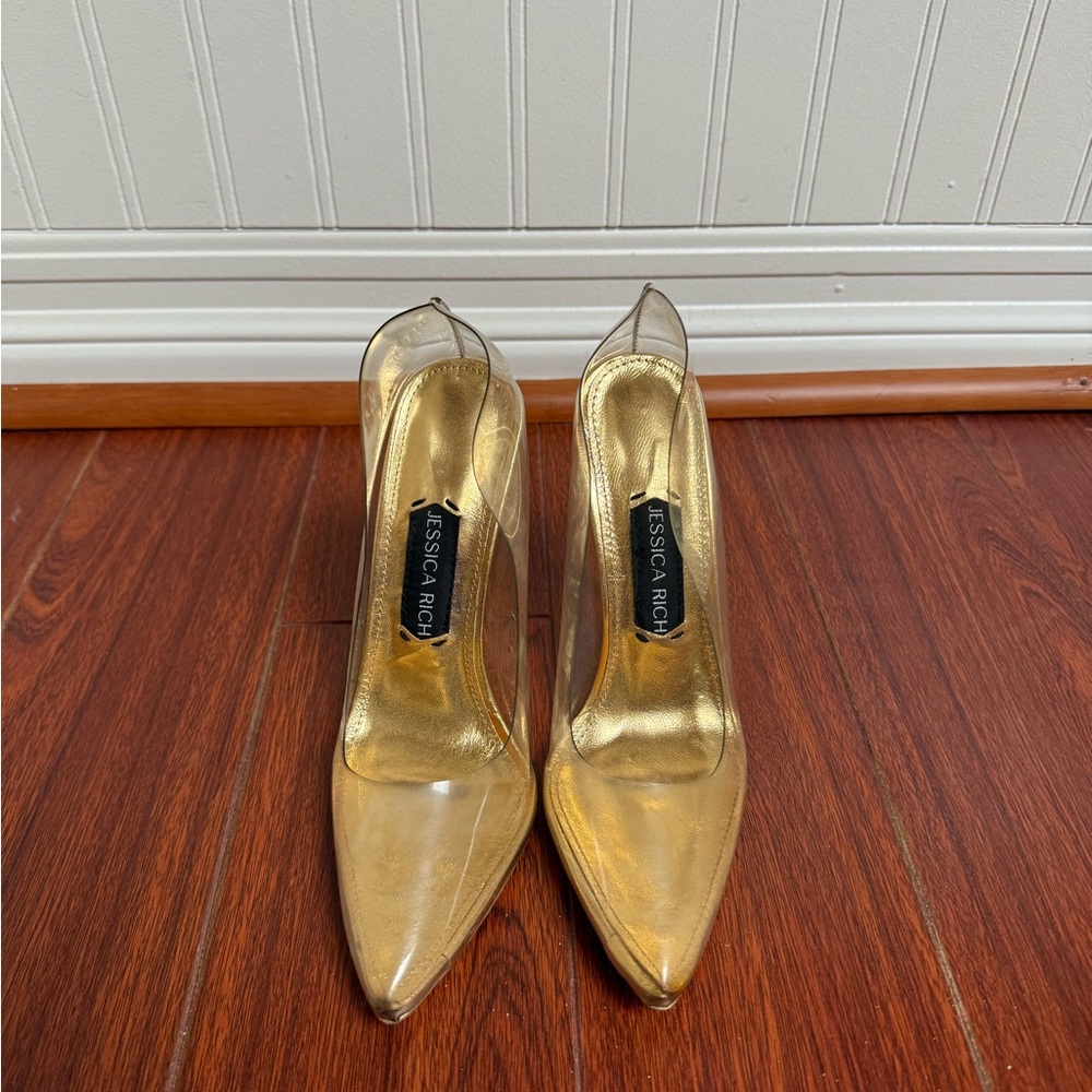Jessica Rich Gold Women's Heels